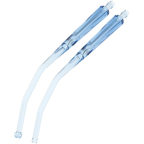 Cannula di aspirazione - 050-35-00 series - Flexicare Medical  - di Yankauer / curva