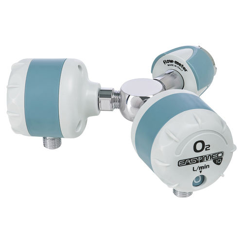 Flussometro doppio - EASYMED® twin - Flow-Meter - di ossigeno / d'aria / per ospedali