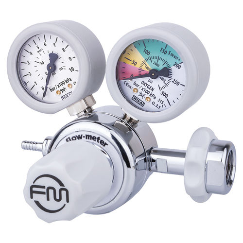 Regolatore di pressione per gas medicali - FM  - Flow-Meter - da laboratorio / medico / monostadio