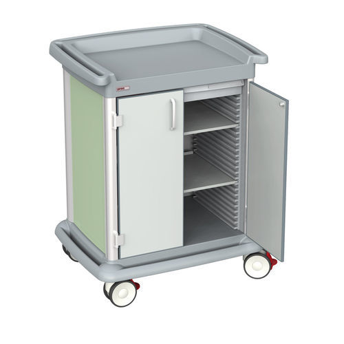 Carrello per uso generale - PRECISO N°8 - Francehopital - multifunzione / in plastica / con porta