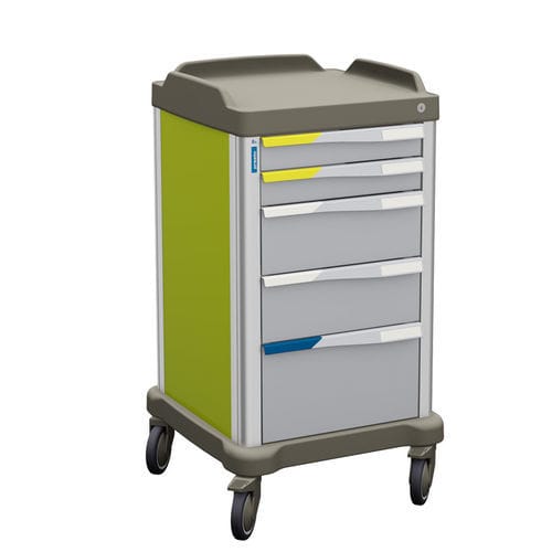 Carrello di trasporto - PRESTO small  - Francehopital - di distribuzione di farmaci / multifunzione / in plastica