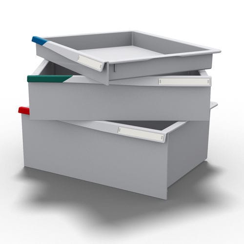 Cassetto medico - #CP-xx - Francehopital - per carrello / di pulizia / in ABS