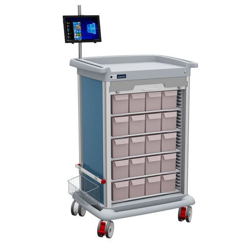 Carrello per uso generale - PRECISO N°10X - Francehopital - multifunzione / in acciaio inossidabile / in plastica