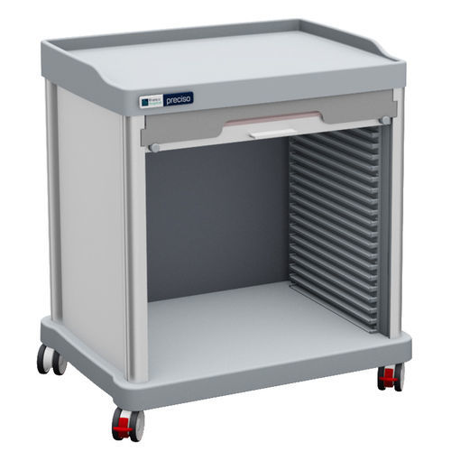 Carrello medico - #DPT82-S - Francehopital - per uso generale / di stoccaggio / con cassetti