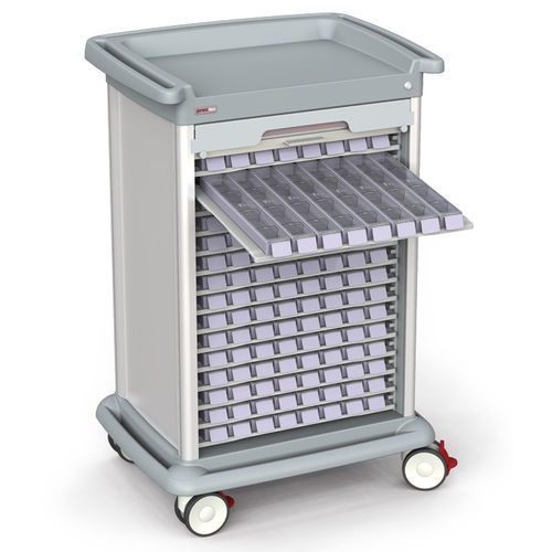 Carrello per uso generale - #PRE10XAAA-OT - Francehopital - di distribuzione di farmaci / in plastica