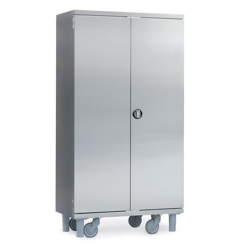 Armadio per sala operatoria - #ARM10519CB - Francehopital - con ripiano / con sportello battente / con rotelle