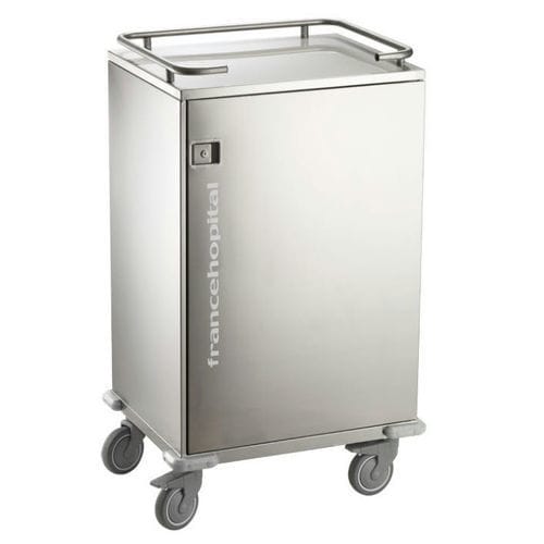 Carrello portabiancheria per sacchi sporchi - CT40-S - Francehopital - per sacchi puliti / per sala operatoria / di stoccaggio
