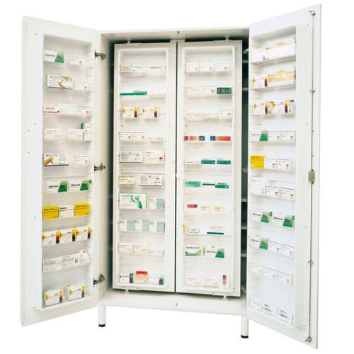 Armadio portamedicinali - #AF60 - Francehopital - per ospedale / trasparente / 2 porte