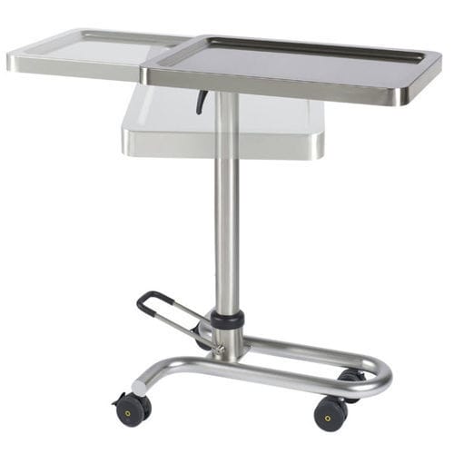 Tavolo portastrumenti in acciaio inossidabile - CSOP - Francehopital
