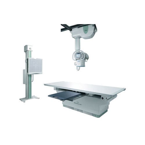 Sistema di radiografia digitale - FDR Visionary Suite - FUJIFILM Healthcare - per radiografia multidisciplinare / con braccio portatubo telescopico a soffitto / con bucky da terra