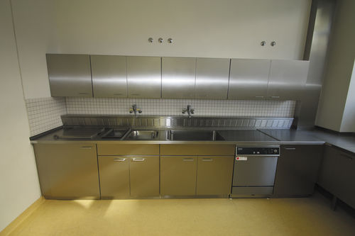 Banco da laboratorio in acciaio inossidabile - 82000 - Funeralia