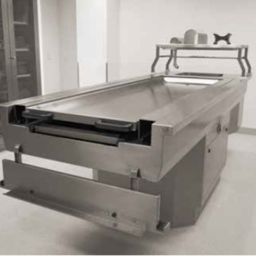 Tavolo per autopsia per medicina legale - 86557/1/1000/250kg - Funeralia - per laboratorio di istopatologia / da laboratorio / di dissezione