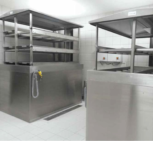 Vasca per la conservazione di corpi in acciaio inossidabile - Funeralia