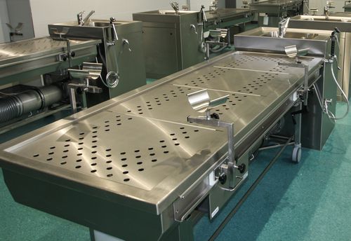 Tavolo anatomico per la formazione - 86603 - Funeralia - per laboratorio di istopatologia / per medicina legale / di dissezione