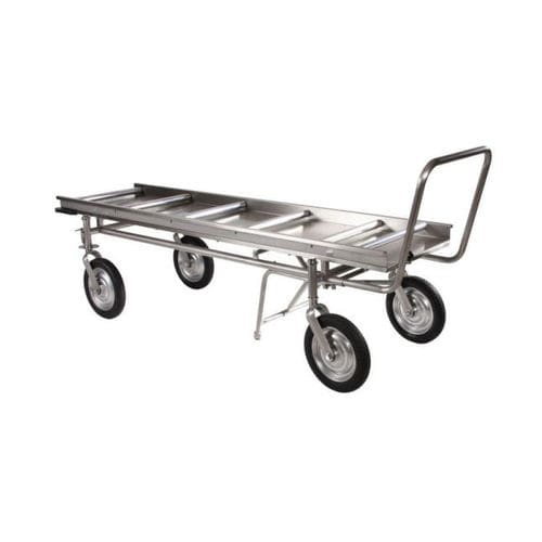 Carrello mortuario di trasferimento - 80583 - Funeralia - manuale / in acciaio inossidabile