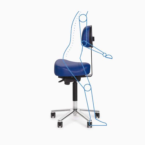 Sedia con rotelle - Callista & Lean Chair - Gardhen Bilance 