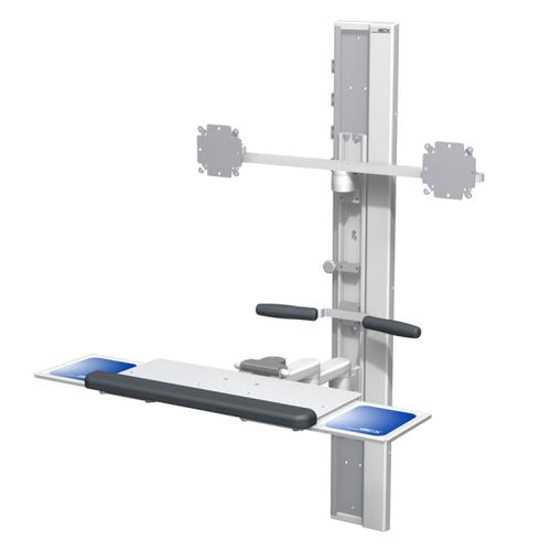 Braccio di supporto inclinabile - VHC  - GCX Corporation - girevole / per monitor / medico