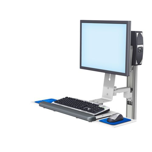 Braccio di supporto inclinabile - WMM-0014-0 series - GCX Corporation - girevole / per monitor / medico