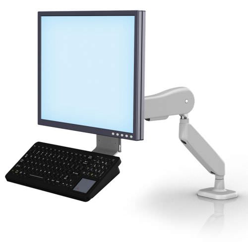 Braccio di supporto articolato - VHM-25™  - GCX Corporation - per monitor / medico / da tavolo