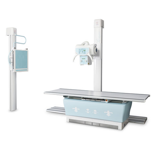Sistema di radiografia digitale - Calypso F - General Medical Merate - per radiografia multidisciplinare / con bucky da terra