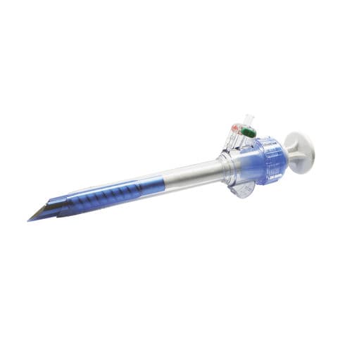 Trocar per laparascopia - GeniShield™ - GENICON - monouso / con camicia / con connettore per insufflazione