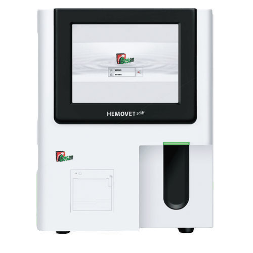 Analizzatore ematologico veterinario - HEMOVET 3DIFF - Gesan Production  - automatico / da banco