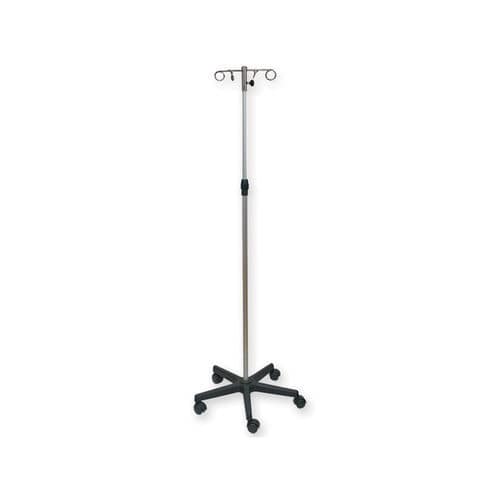 Asta portaflebo con rotelle - 27842 - GIMA - 4 ganci
