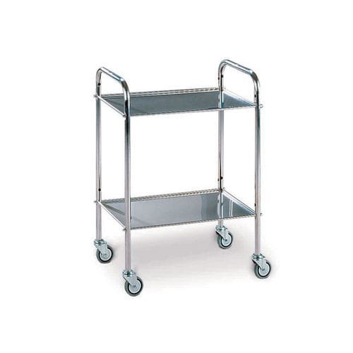 Carrello medico - 45810 - GIMA - per uso generale / di trasporto / in acciaio inossidabile