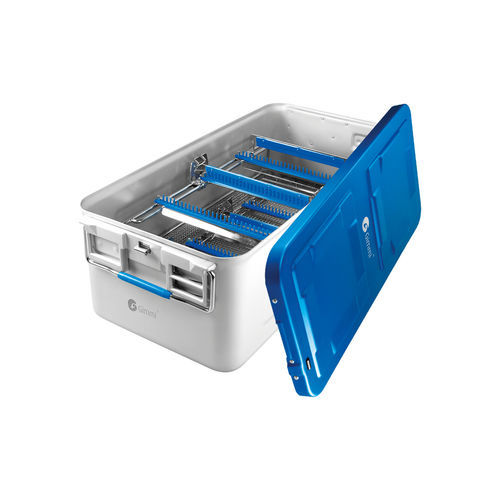 Contenitore di sterilizzazione per strumenti - GIMMI - con griglia