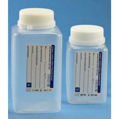 Flacone da laboratorio - 49125 series - Glaswarenfabrik Karl Hecht - in polipropilene / monouso / con tappo