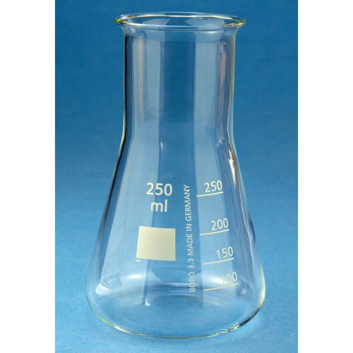 Matraccio Erlenmeyer - 41941 series - Glaswarenfabrik Karl Hecht - da laboratorio / in vetro borosilicato / graduato