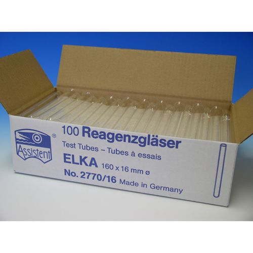 Provetta da laboratorio - ELKA  - Glaswarenfabrik Karl Hecht - in vetro