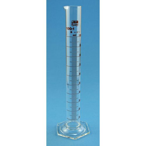Cilindro graduato in vetro borosilicato - 42180 series - Glaswarenfabrik Karl Hecht