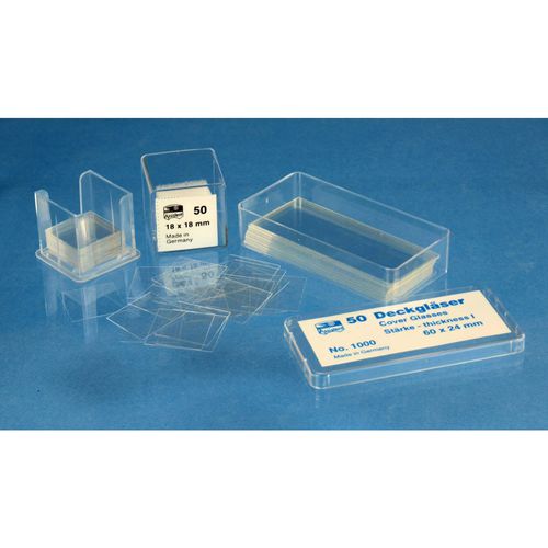 Vetrino per microscopio - 41000 series - Glaswarenfabrik Karl Hecht