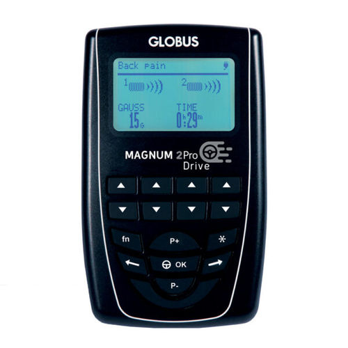 Unità di magnetoterapia - MAGNUM 2 PRO DRIVE - Globus - portatile / 2 canali