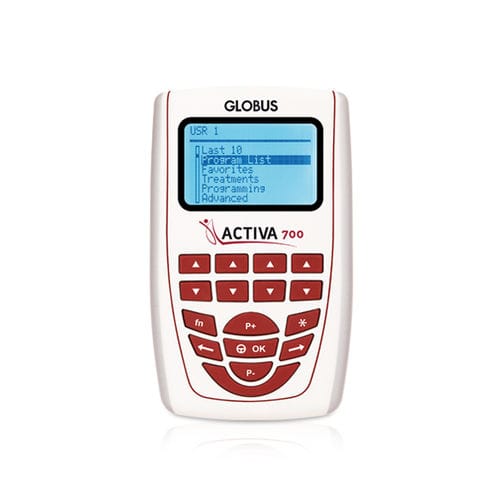 Elettrostimolatore - Activa 700 - Globus - portatile / TENS / 4 cellule indipendenti