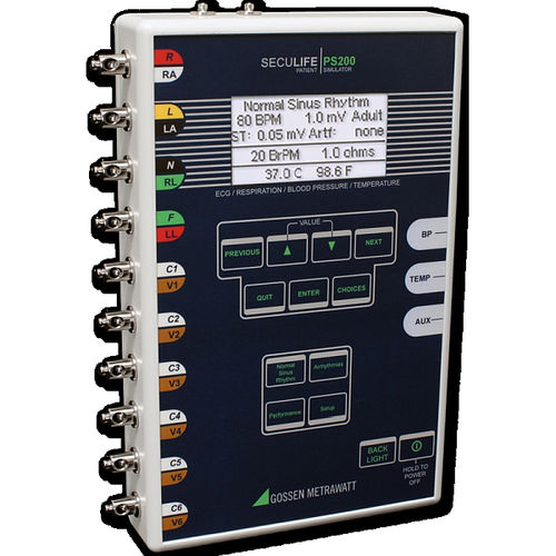 Simulatore ECG - SECULIFE PS200 - GOSSEN METRAWATT GmbH - monitor / portatile
