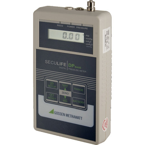 Tester portatile - SECULIFE DP BASE - GOSSEN METRAWATT GmbH - di pressione di liquidi / di pressione di gas / per dispositivi medici