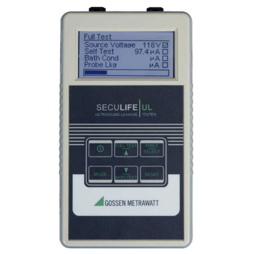 Tester di corrente di fuga - SECULIFE UL - GOSSEN METRAWATT GmbH - per sonde ecografiche / portatile