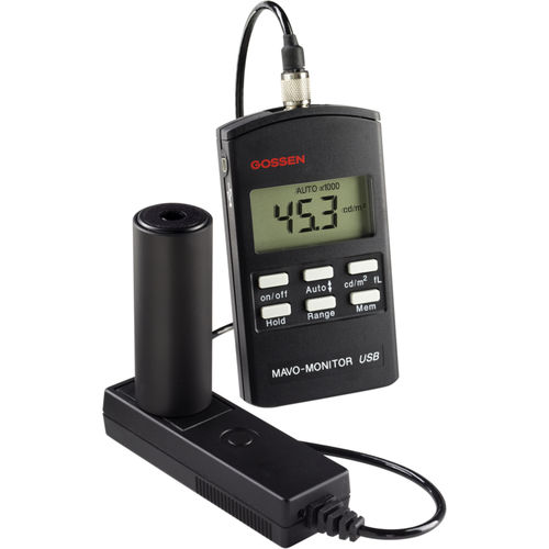 Luxmetro per schermi di dispositivi medici - MAVO-MONITOR USB - GOSSEN METRAWATT GmbH