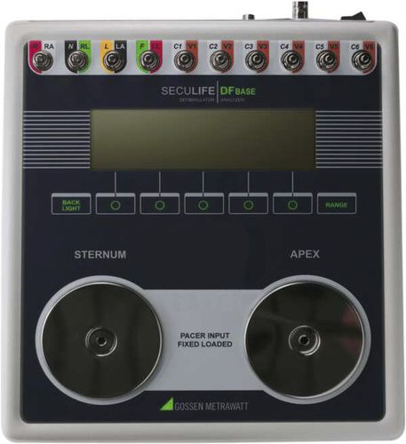 Tester di carica - SECULIFE DF BASE - GOSSEN METRAWATT GmbH - di defibrillatore esterno
