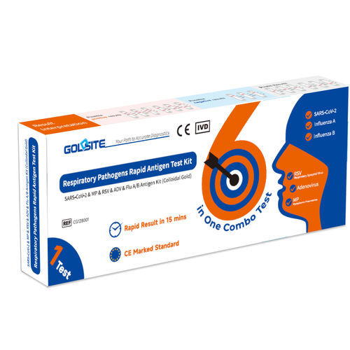 Kit di reagenti antigeno - CG128001 - Goldsite Diagnostics Inc. - diagnostico / SARS-COV-2 / dell'influenza A
