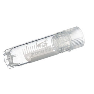 Criotubo da laboratorio - Cryo.s™ series - Greiner Bio-One  - a fondo rotondo / sterile / con filettatura esterna