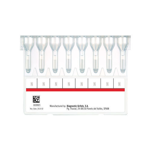 Kit di test per prove di compatibilità - DG Gel - Grifols - di globulina / di sangue