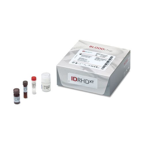 Kit di reagenti in soluzione - BLOODchip® ID RHD XT - Grifols - da laboratorio / per determinazione di fenotipo sanguigno / per antigene D