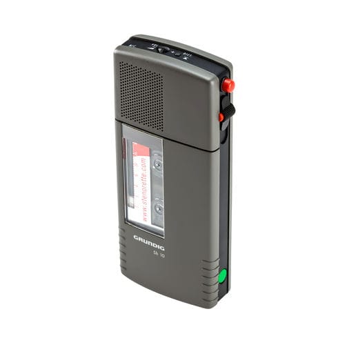 Sistema di dettatura analogica mobile - Stenorette Sh - Grundig Business Systems  - di riconoscimento vocale