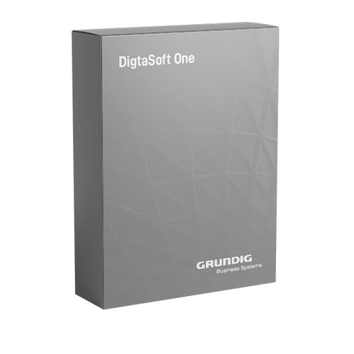Software medico - DigtaSoft One  - Grundig Business Systems  - di registrazione / d’importazione / di dettatura digitale