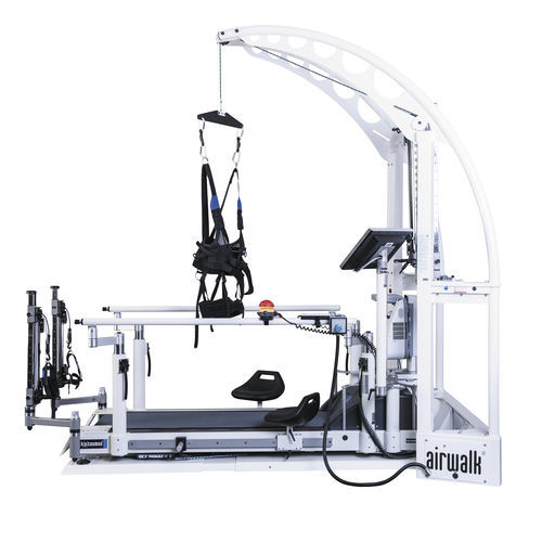 Tapis roulant con corrimano - locomotion® 150/50 DE med - h/p/cosmos sports & medical - con imbracatura