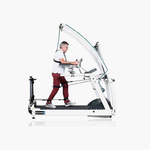 Tapis roulant con corrimano - pluto® med - h/p/cosmos sports & medical - con imbracatura / con supporto ascellare