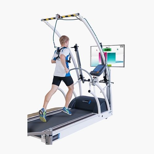 Tapis roulant con corrimano - quasar® med - h/p/cosmos sports & medical - con imbracatura